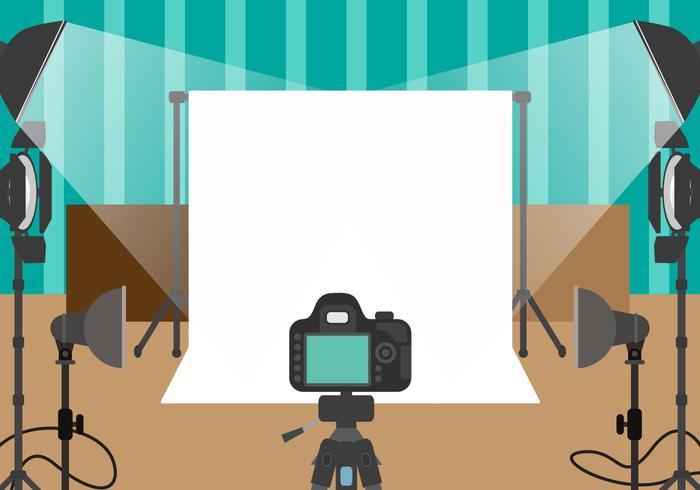 Photographer Studio Vector 