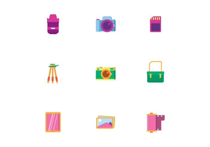 Camera Equipment vector