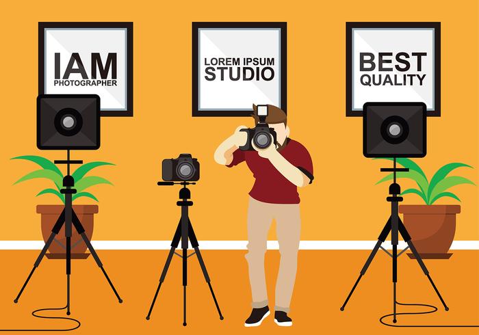 Tripod Studio Free Vector