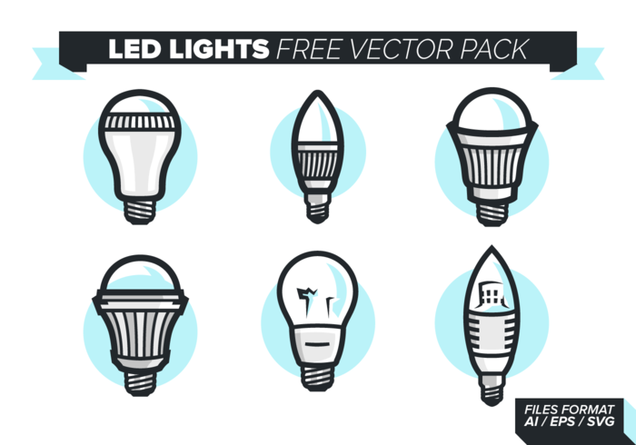 Led Lights Icons Free Vector Pack Led Lights Icons Free Vector Pack