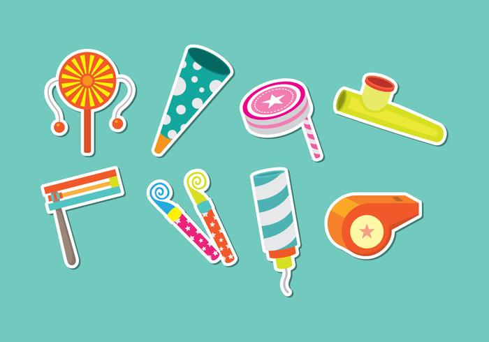 Noise Maker Icons vector