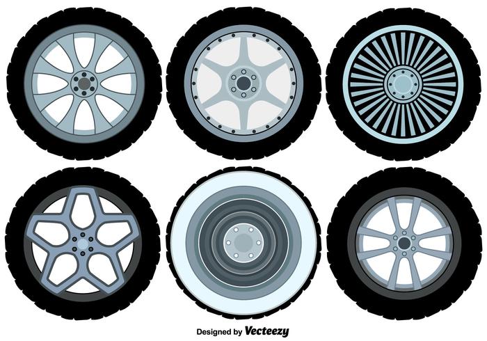 Conjunto de ruedas de aleación de vector