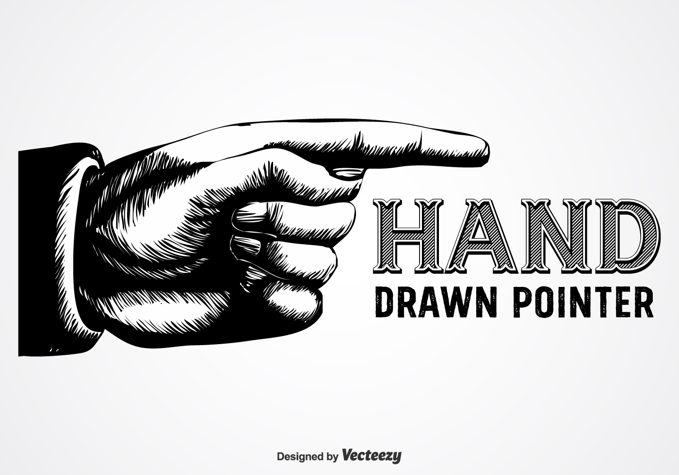 Vintage Pointing Finger Free Vector Art 30 Free Downloads