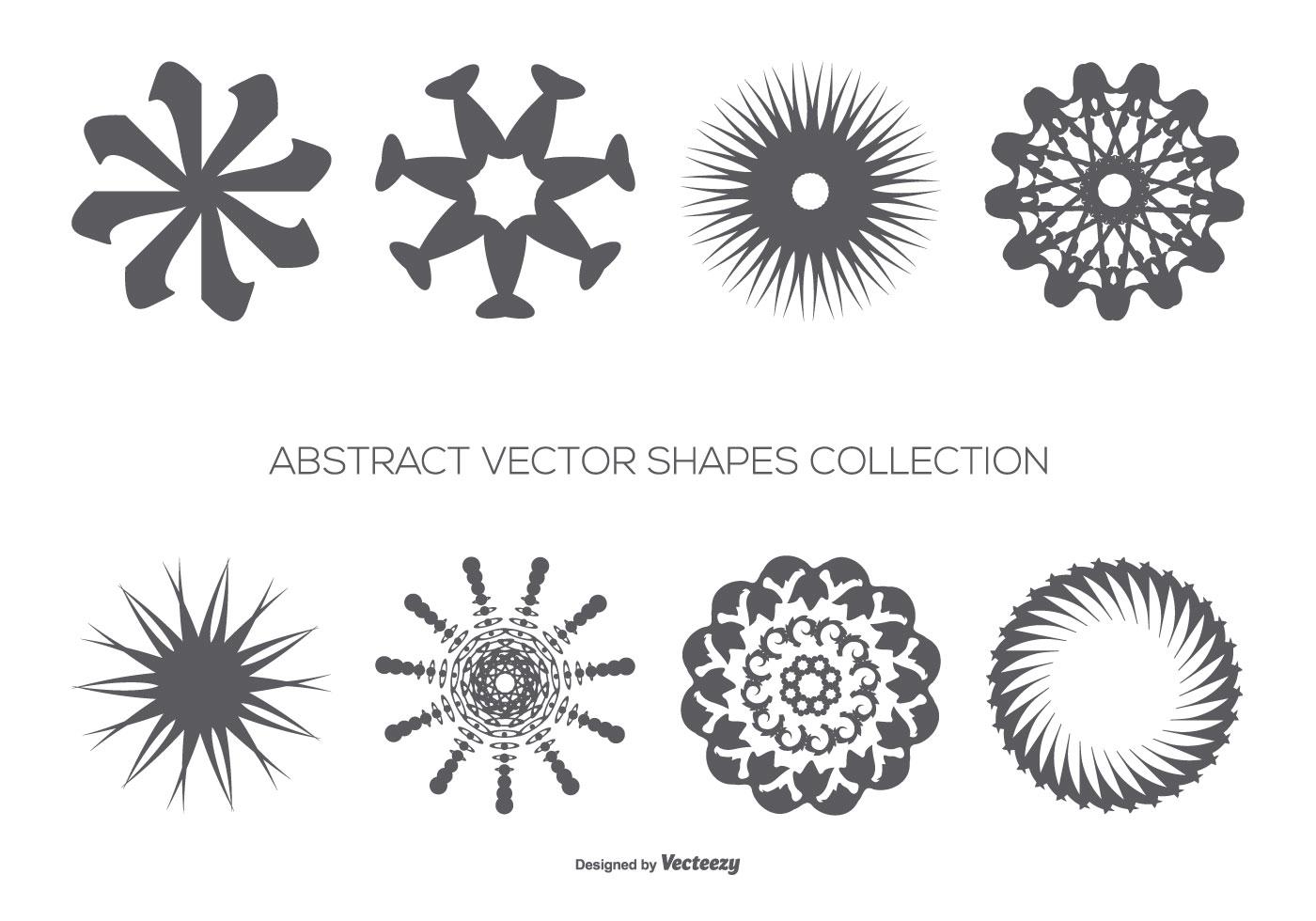 Abstract Vector Shapes Collection 152404 Vector Art at Vecteezy