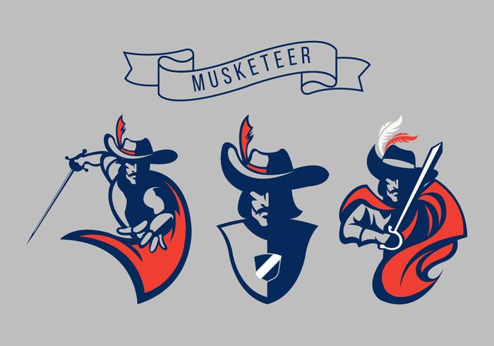 Musketeer Vector Logo Pack