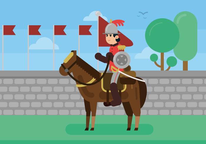 Cavalry Illustration vector