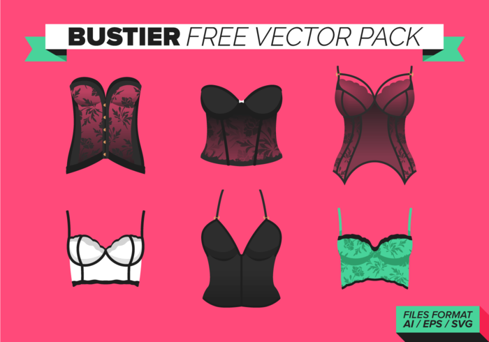 Bustier Free Vector Pack Bustier Free Vector Pack