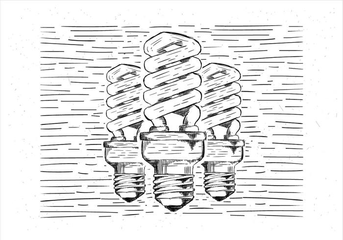 Free Vector Hand Drawn Lightbulb Illustration