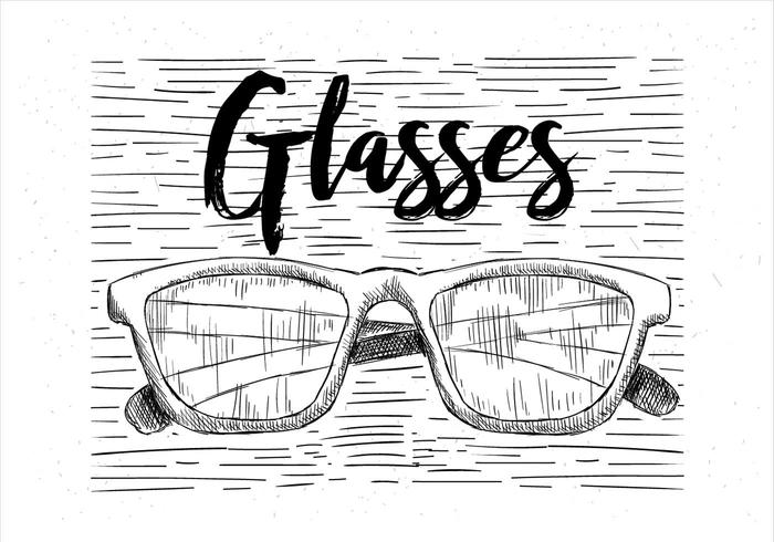 Free Vector Hand Drawn Glasses Illustration Free Vector Hand Drawn Glasses Illustration
