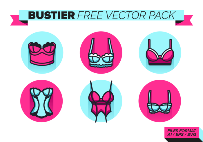 Bustier Free Vector Pack Bustier Free Vector Pack