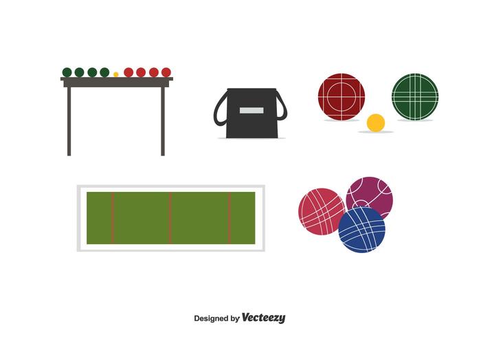 Bocce conjunto de vectores