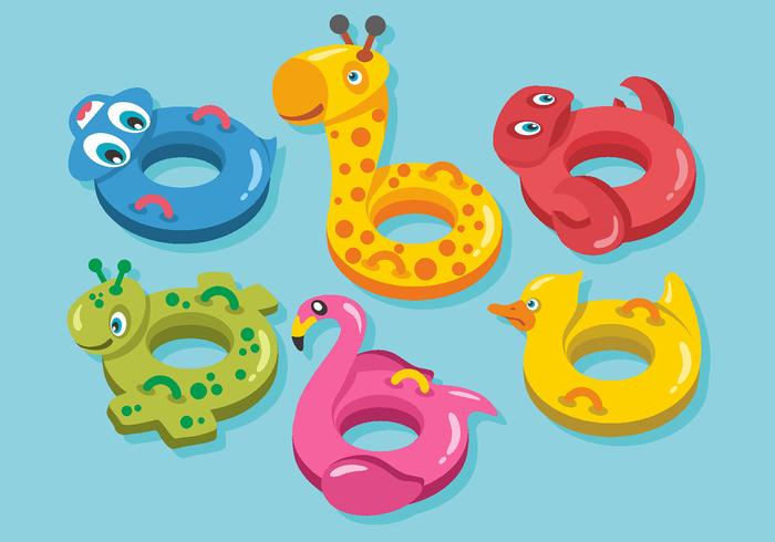 Animals Innertube Vector Pack