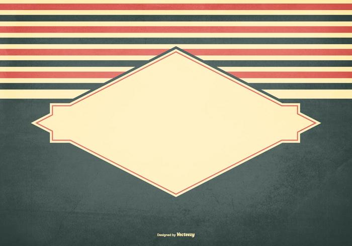 Blank Retro Style Background vector