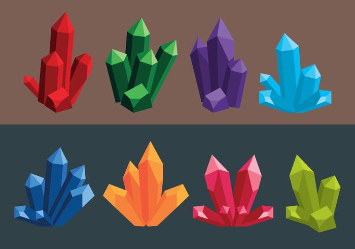 Crystal Collections Vector Art At Vecteezy
