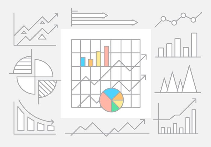 Linear Infographic Vector Elements