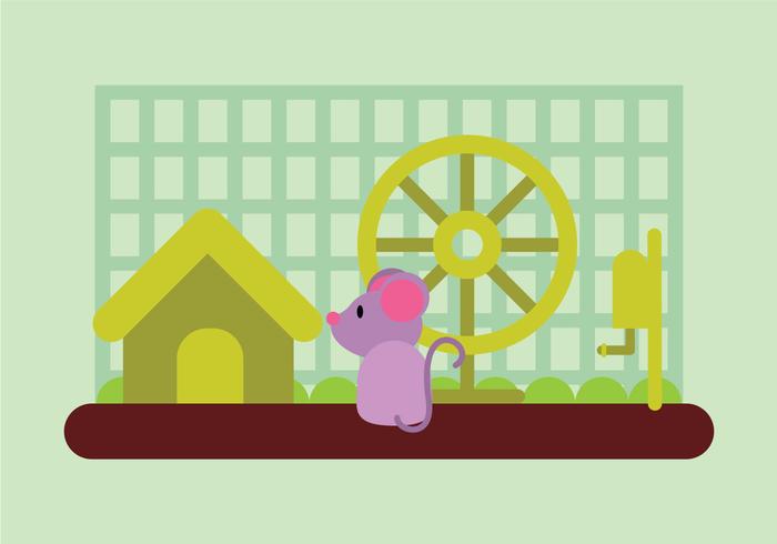 Gerbil Vector Art