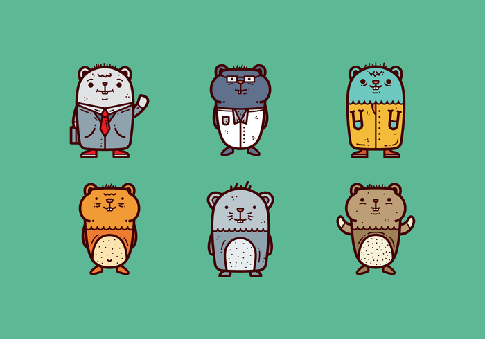 Free Gerbil Vector Free Gerbil Vector