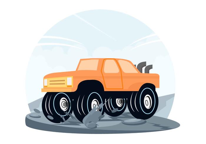 Off Road Car Vector