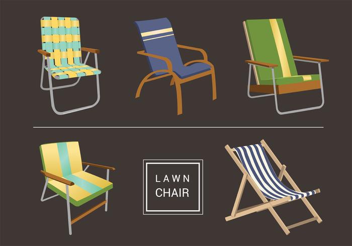 Lawn Chair Vector Pack Lawn Chair Vector Pack