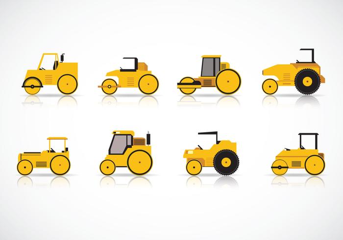 Road Roller Vectors