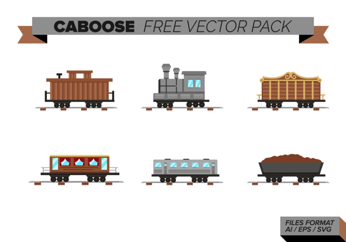 Caboose Free Vector Pack Caboose Free Vector Pack