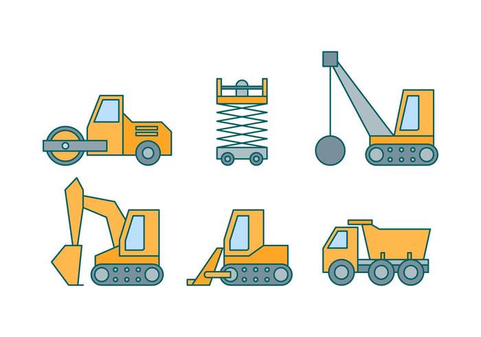 Free Construction Equipment Vectors