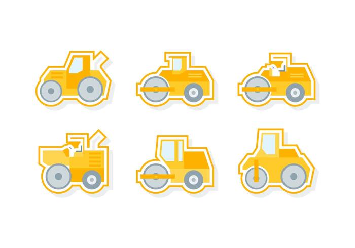 Free Outstanding Construction Cars Vectors