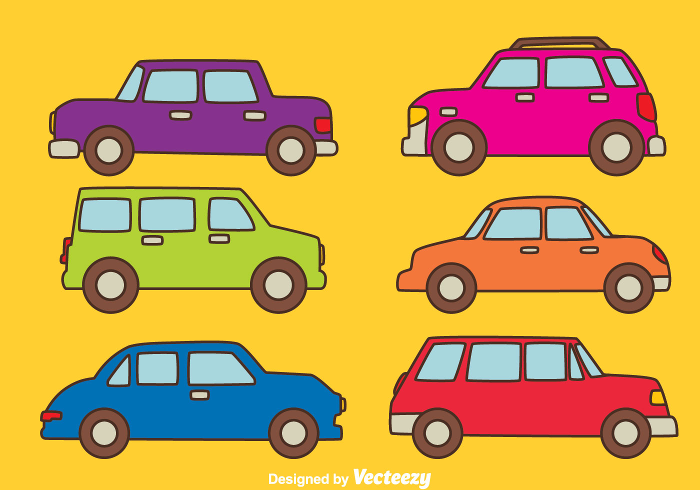 Jogo De Correspondência De Cores Para Crianças. Carros E Cores. Ilustração  do Vetor - Ilustração de carro, amarelo: 211891675