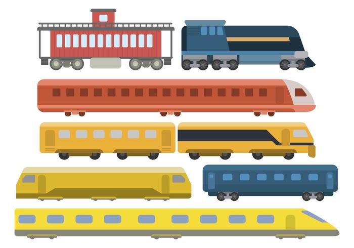 Flat Train Vectors