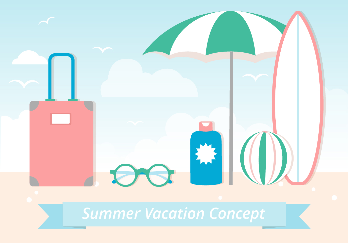 Go summer element. Go summer element