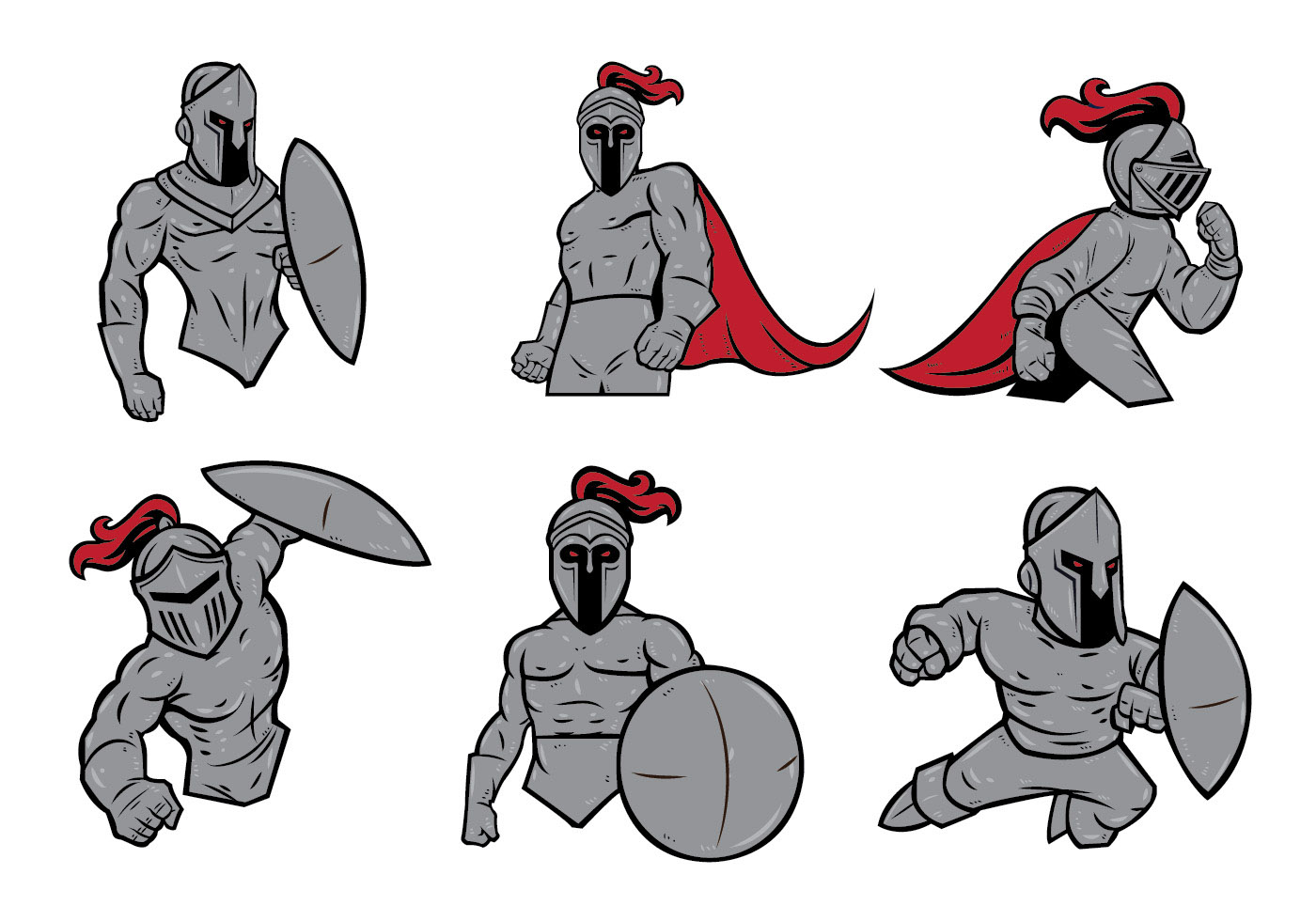 Download Knights Mascot Vector - Download Free Vectors, Clipart ...