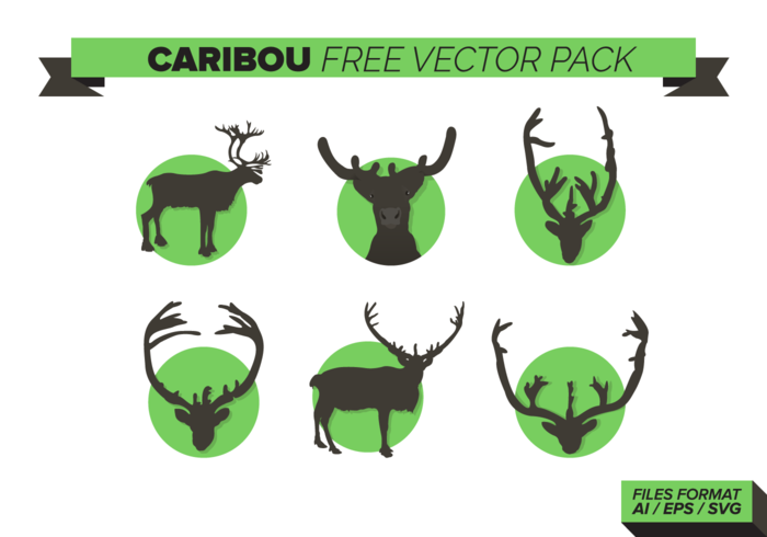 Caribou Free Vector Pack Caribou Free Vector Pack