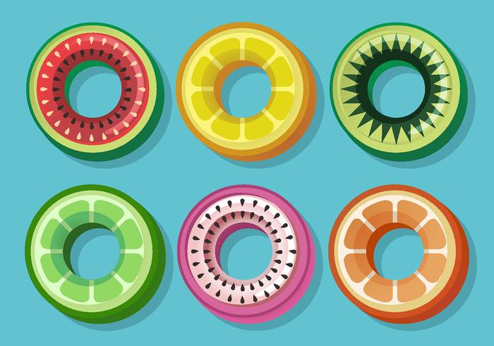 Fruit Innertube Vector Pack
