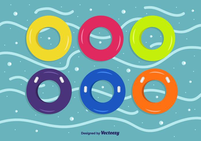 Innertube Vector Set