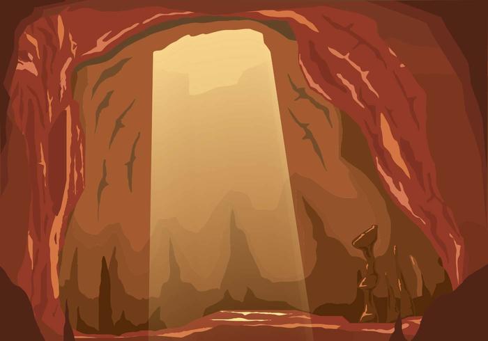 Inside Cavern Vector