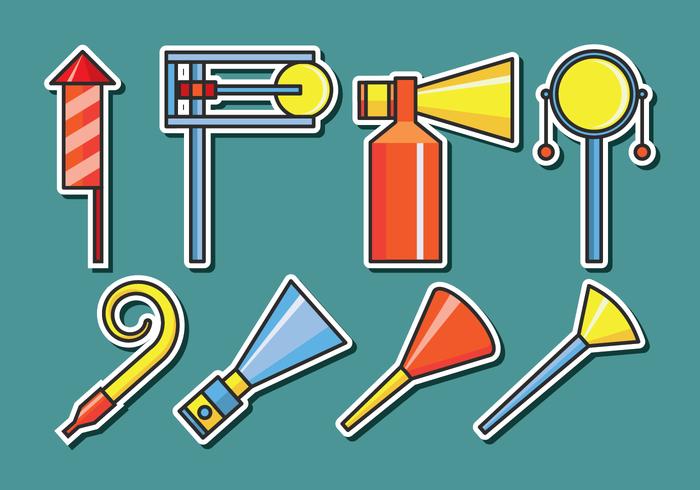 Noise Maker Vector Icons