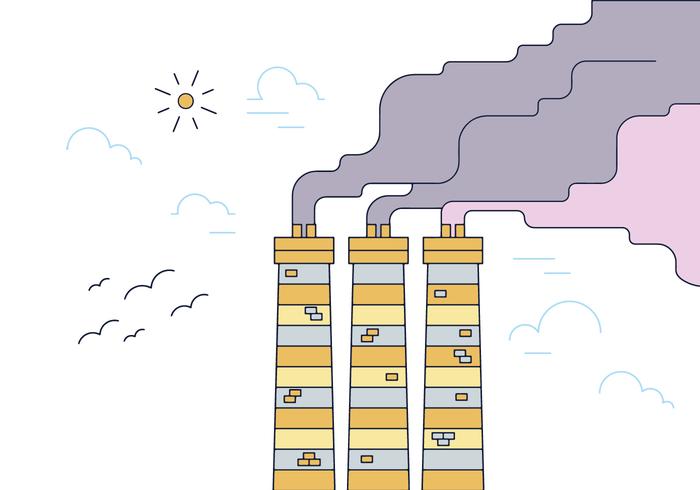 Free Smoke Stack Vector