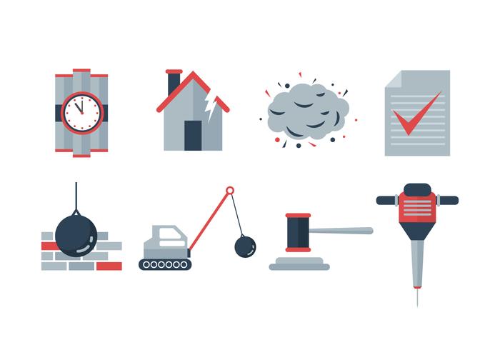 Free Demolition Vector Icons