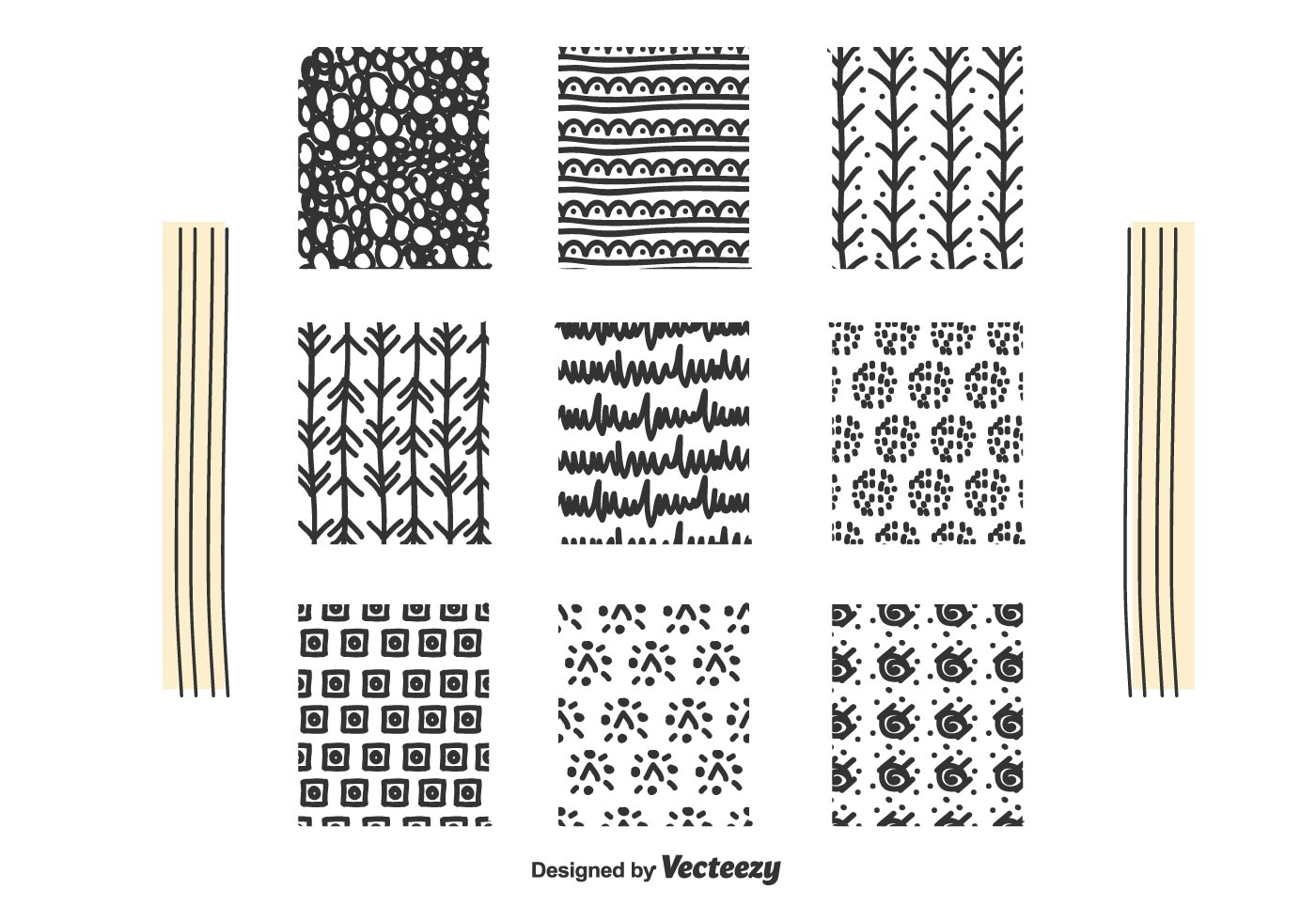 Hand Drawn Square Set Vector 153338 Vector Art at Vecteezy