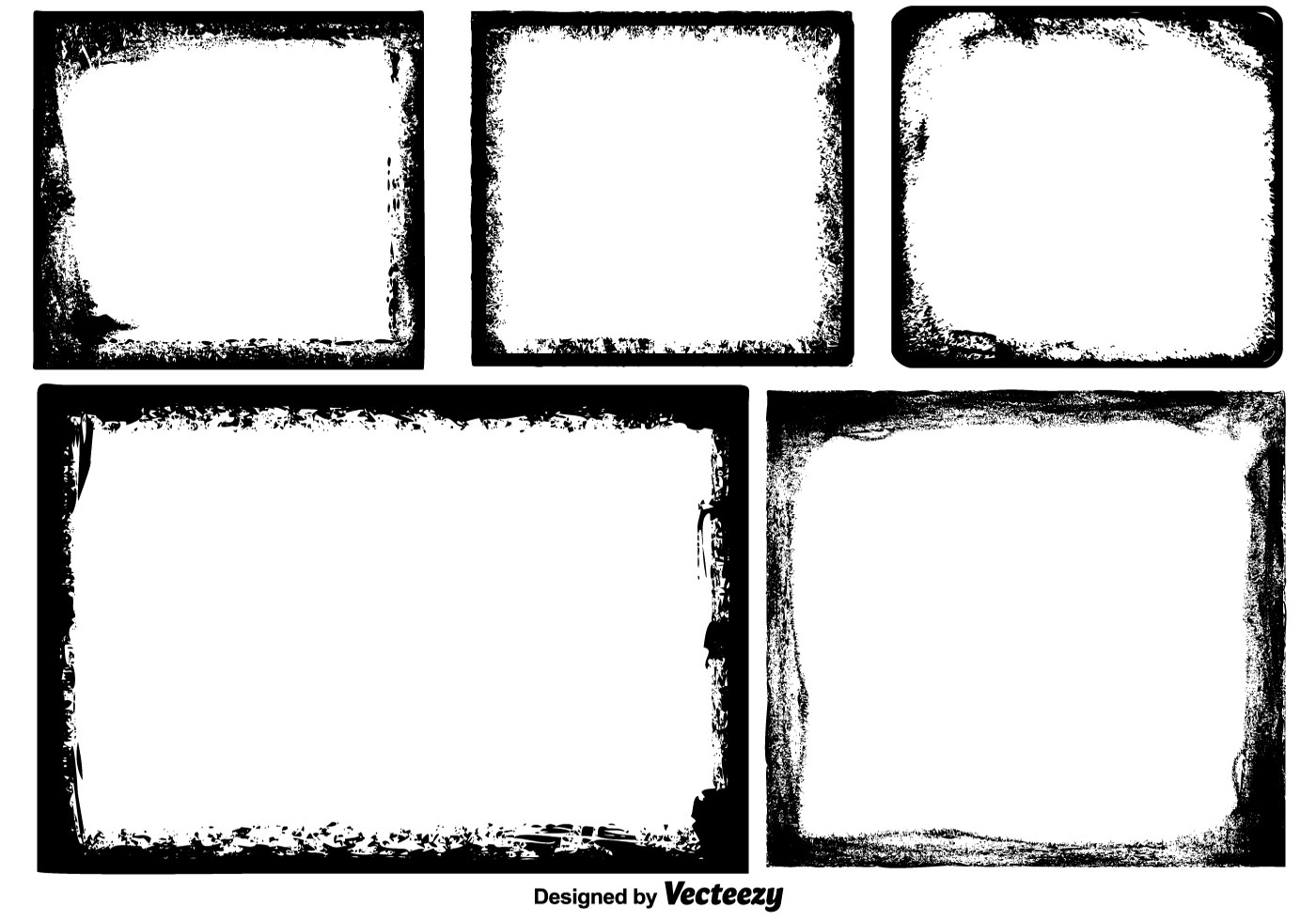 Download Collection Of Vector Grunge Photo Edges - Download Free ...
