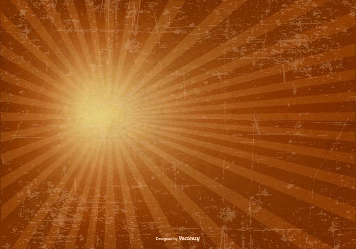 Sunburst Grunge Background vector