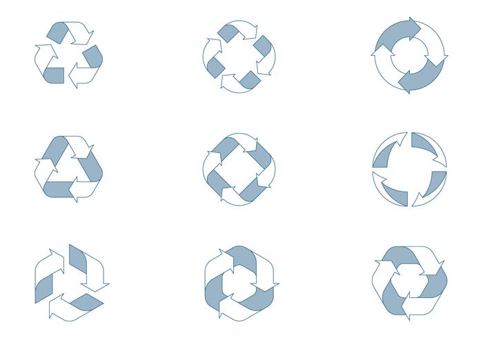 Lifecycle Icons vector