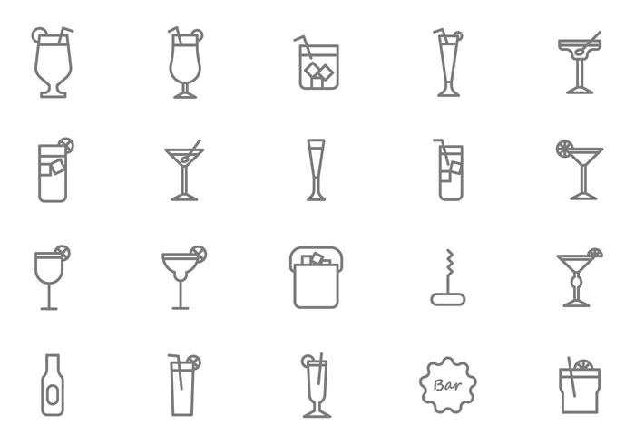 Free Mocktail Vectors