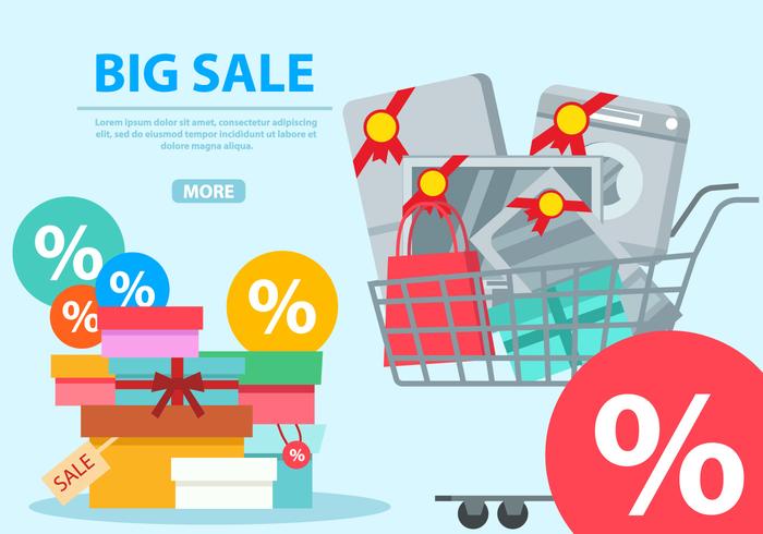 Big Sale Banner vector