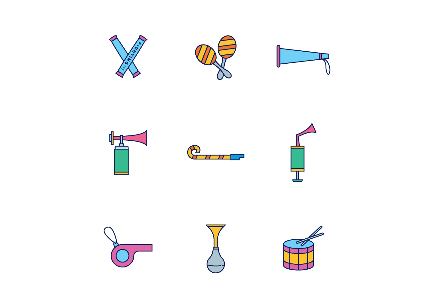 Download Noise Maker Icons 153746 - Download Free Vectors, Clipart ...