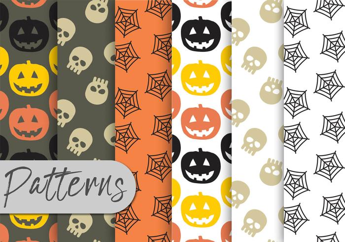 Halloween Pattern Set Halloween Pattern Set