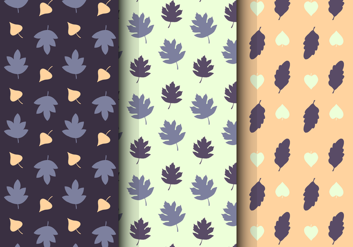 Free Leaf Floral Pattern vector