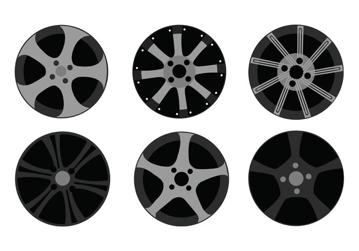 Alloy Wheels Vectors