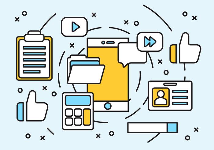 Free Flat Digital Marketing Concept Vector 153817 Vector Art at Vecteezy