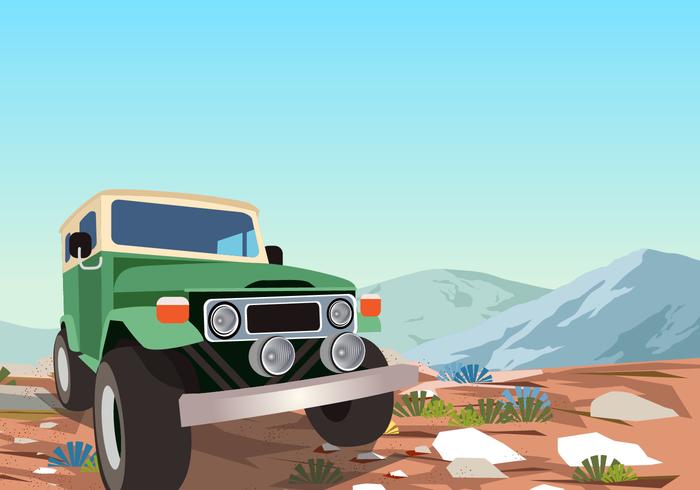 Offroad Vehicle vector